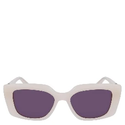 Beige Acetate Sunglasses