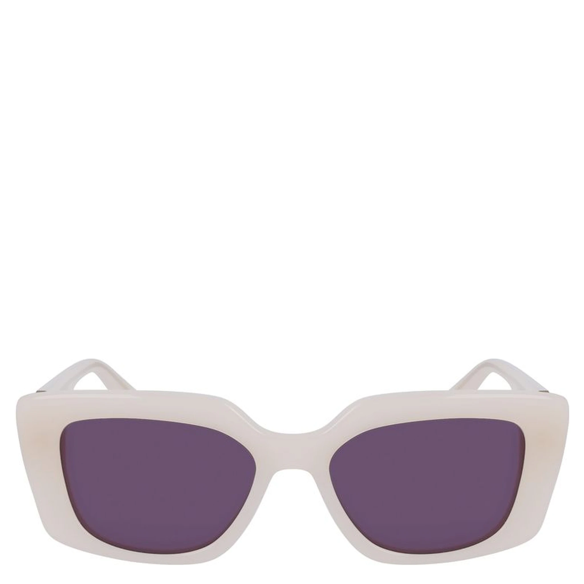 Beige Acetate Sunglasses