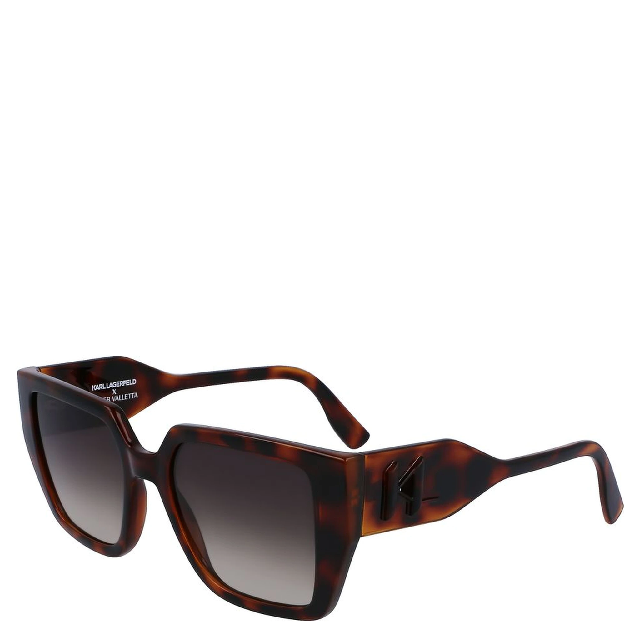 Brown Injected Sunglasses