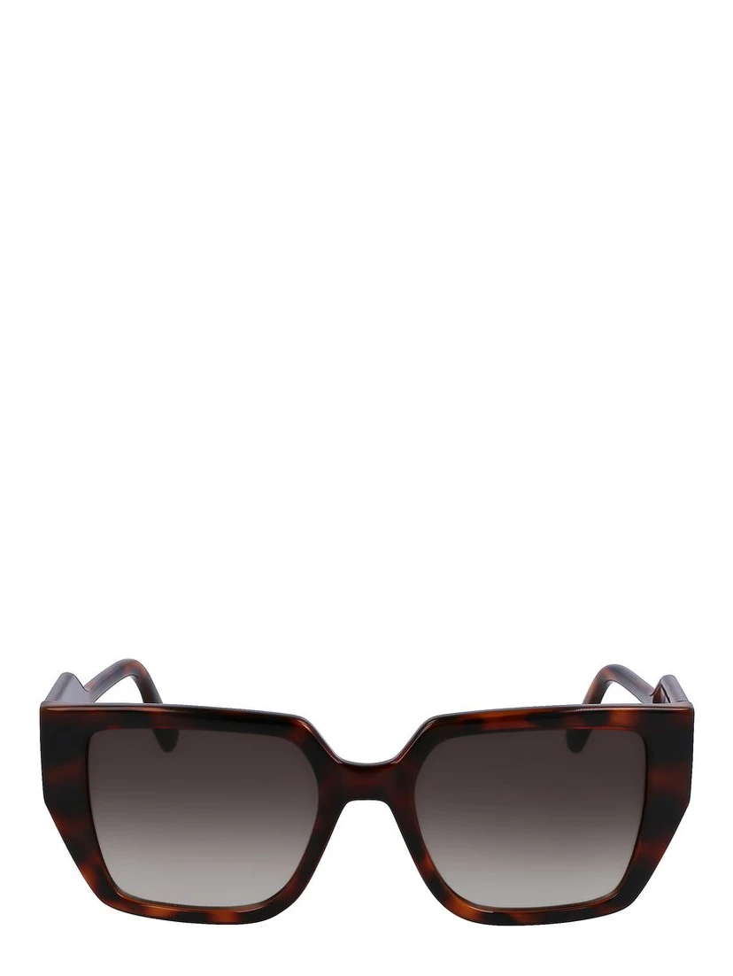 Brown Injected Sunglasses