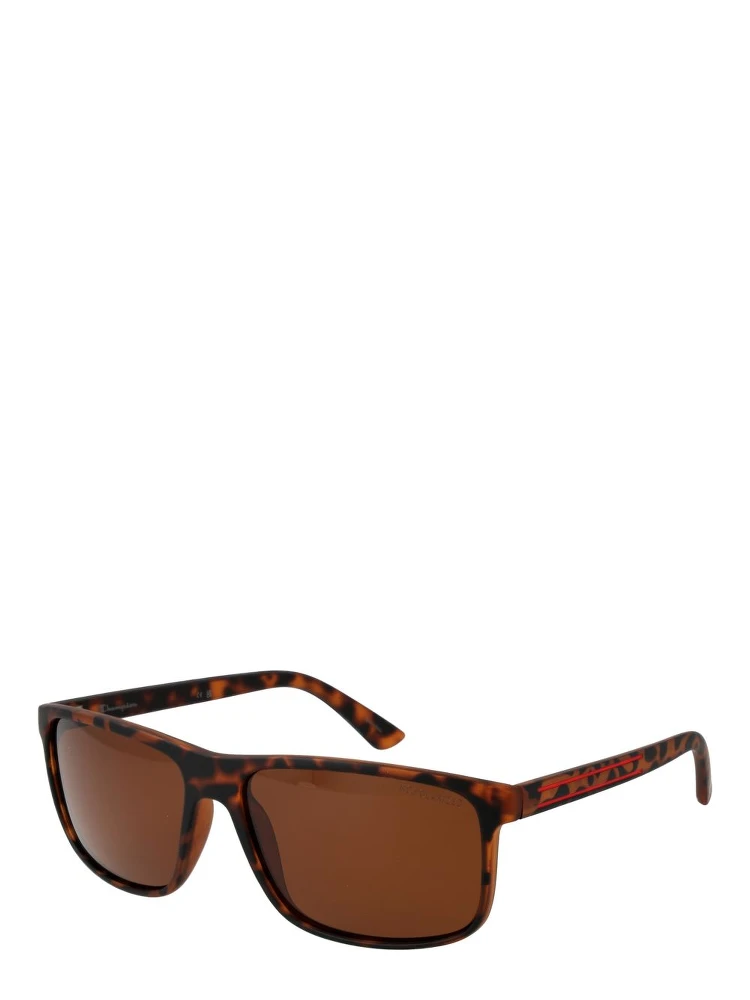 Blue Stainless Steel Sunglasses