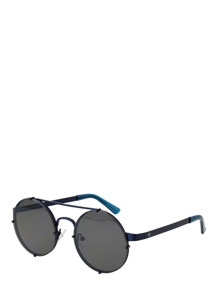 Brown Metal Sunglasses