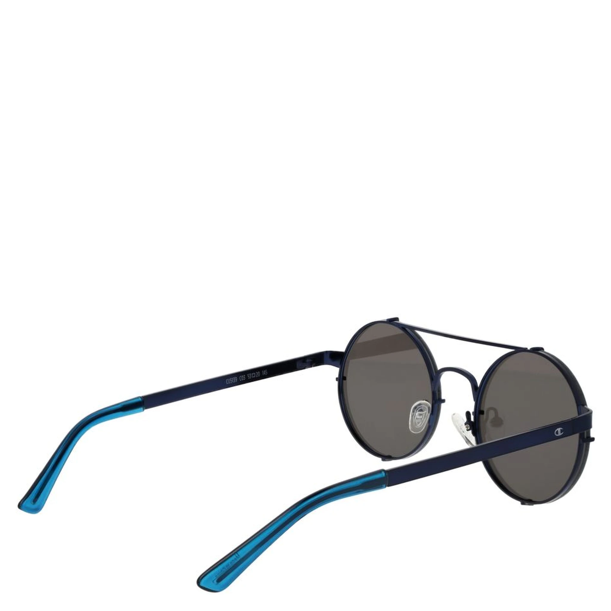 Brown Metal Sunglasses