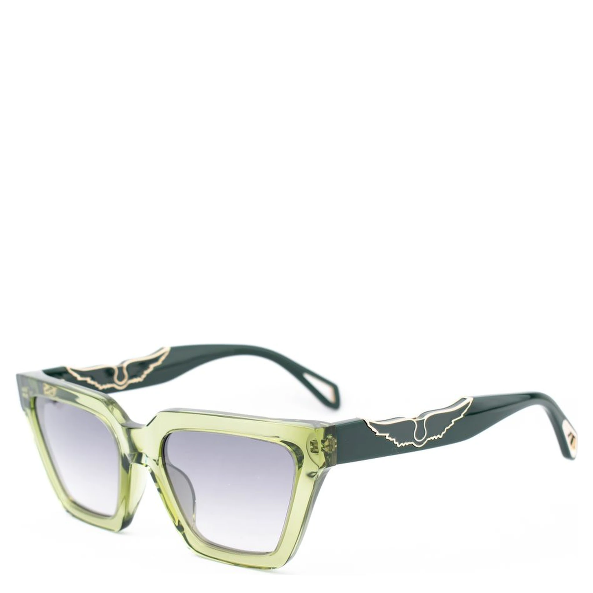 Bicolor Acetate Sunglasses
