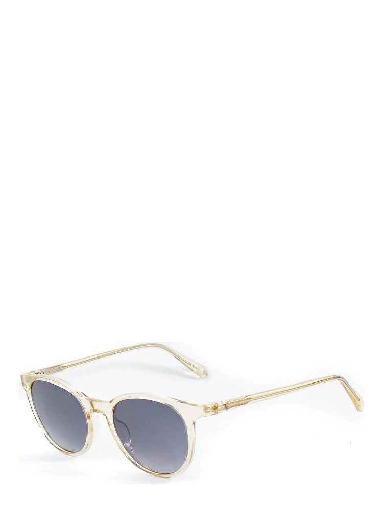 Bicolor Resin Sunglasses