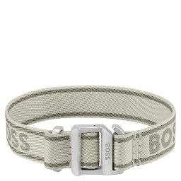 Beige Fabric Bracelet