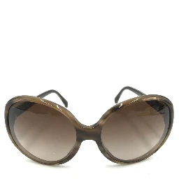 Oversized Gradient Brown Sunglasses
