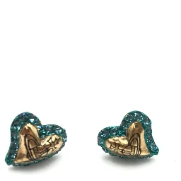 Orb Heart Earrings