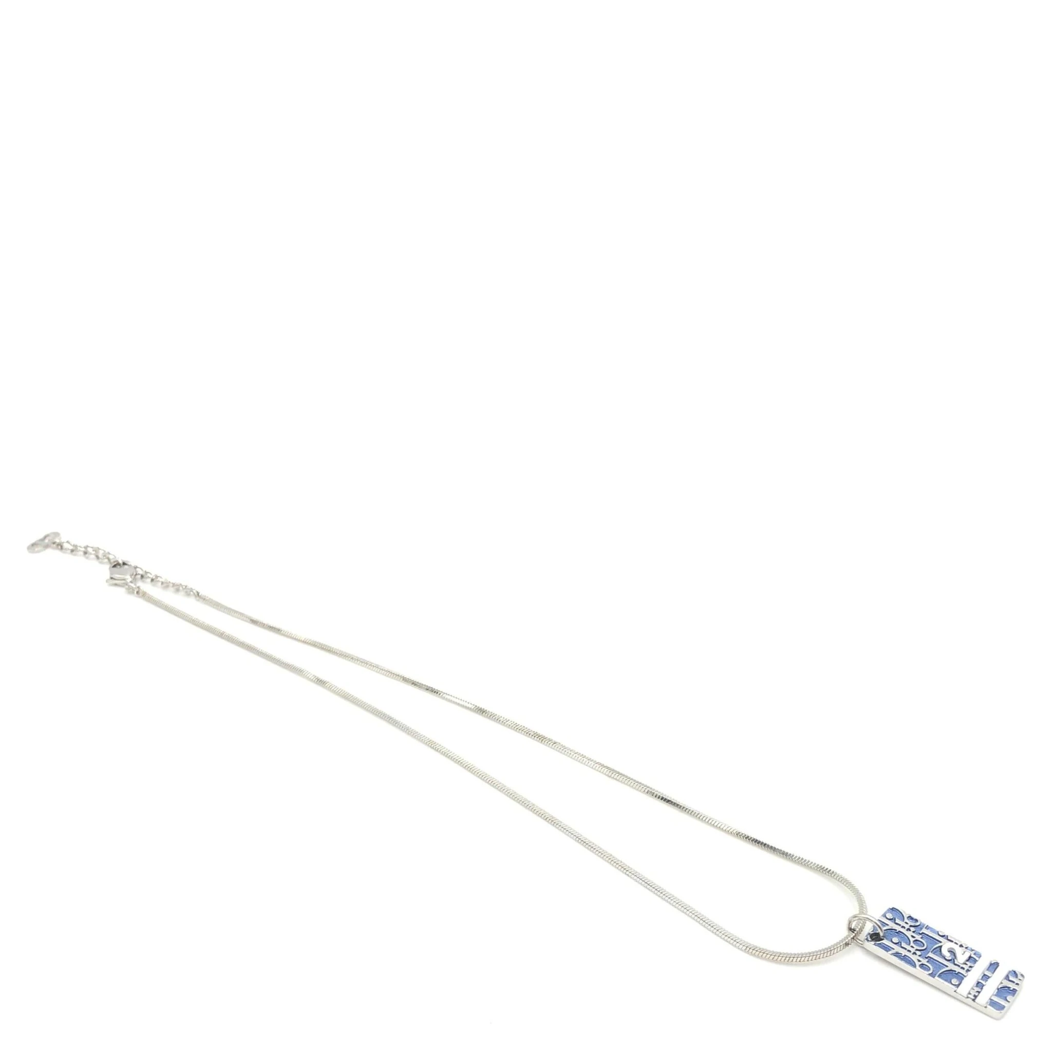 Blue Trotter Pendant Necklace