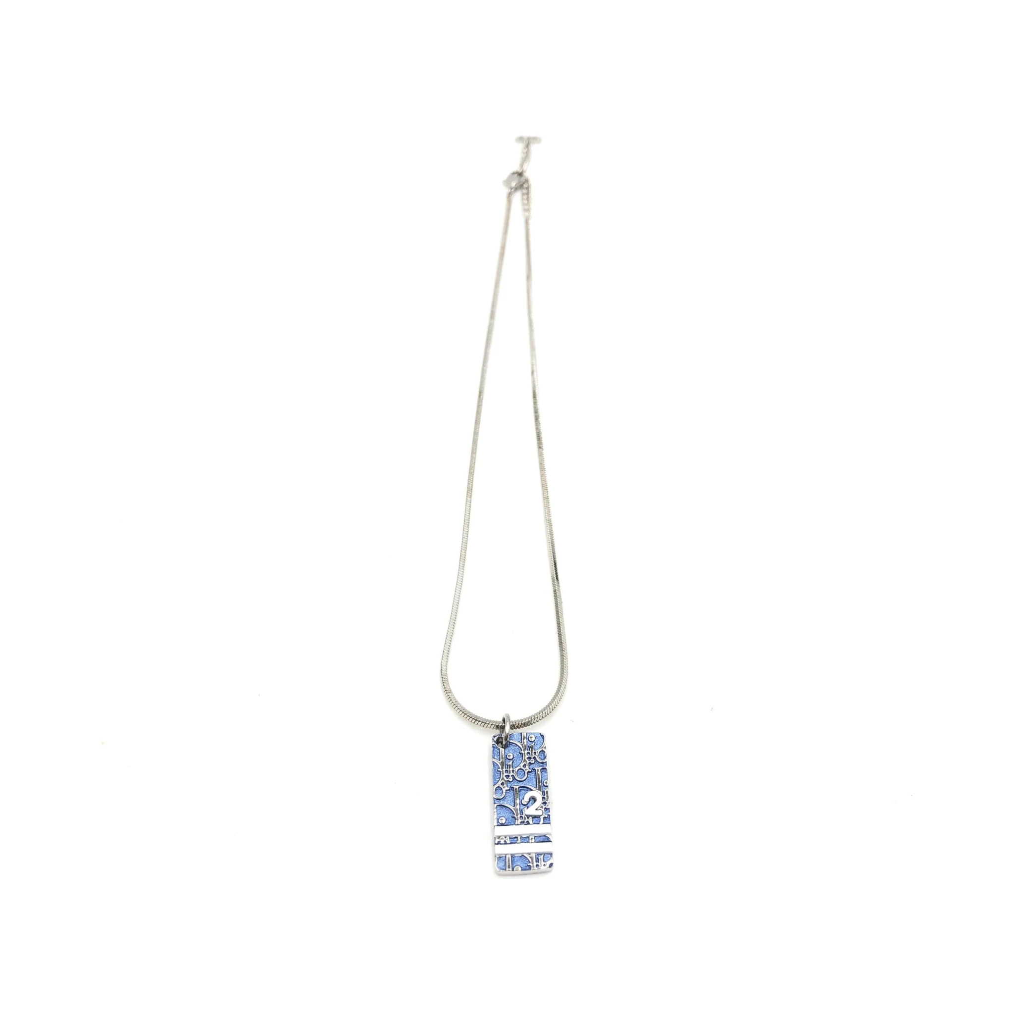 Blue Trotter Pendant Necklace