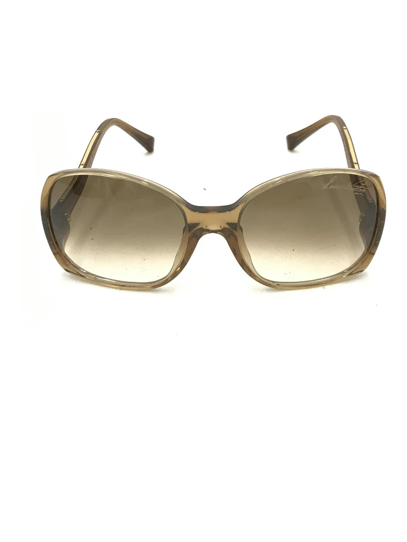 Brown Speckling Acetate Frame Sunglasses