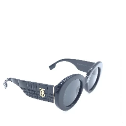 Black Oversized Round Sunglasses