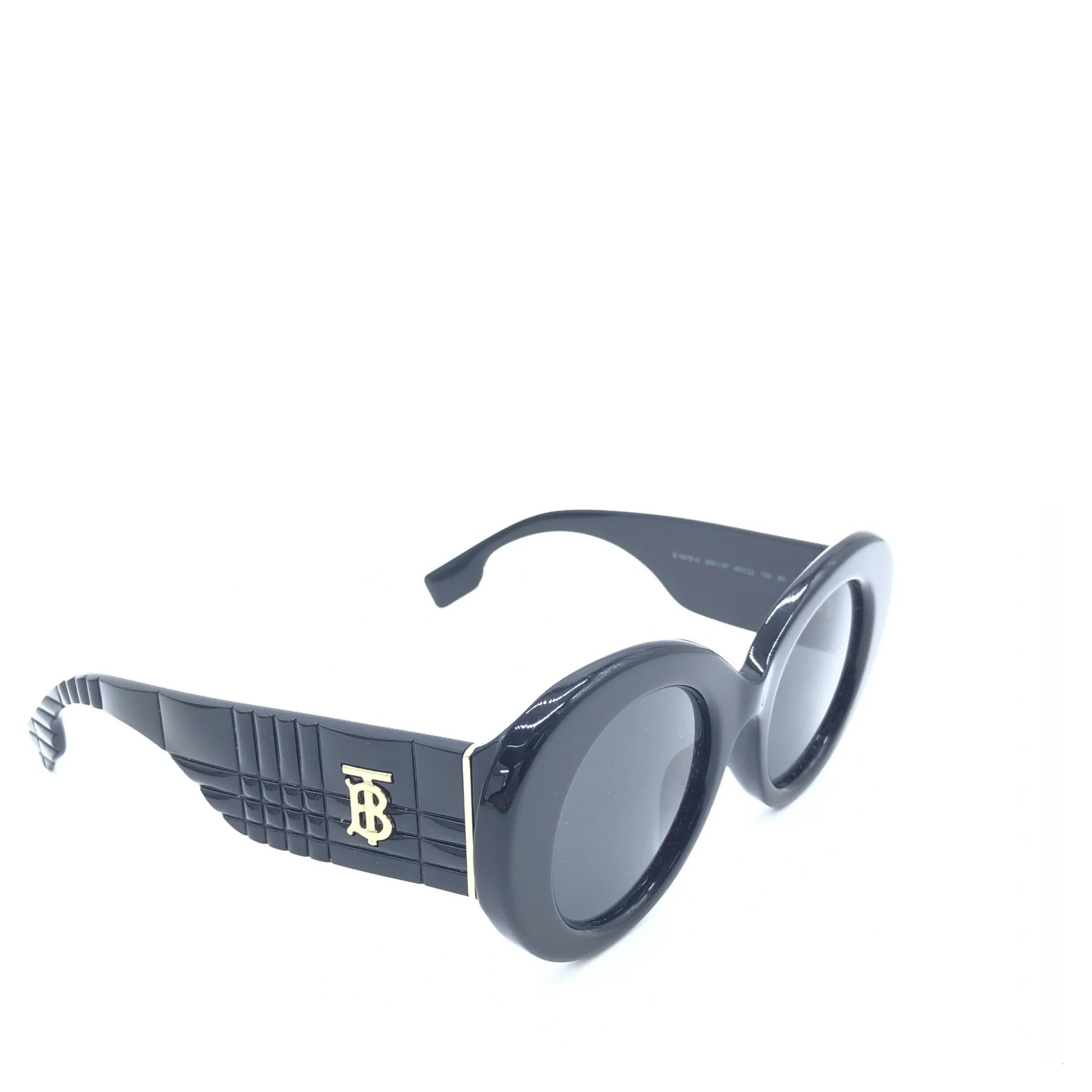 Black Oversized Round Sunglasses