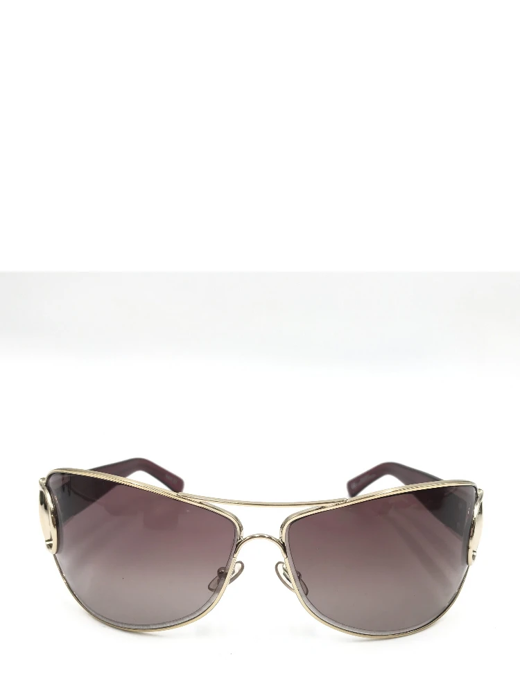 Aviator Horsebit Sunglasses With Tinted Lenses alternative