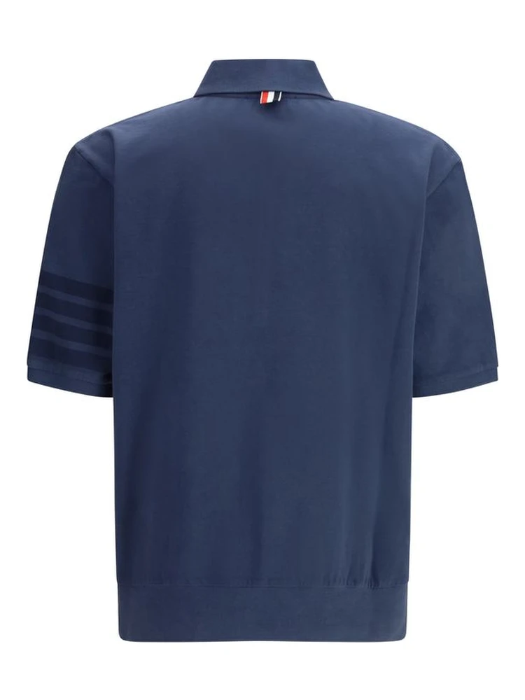 Blue Cotton Polo Shirt alternative