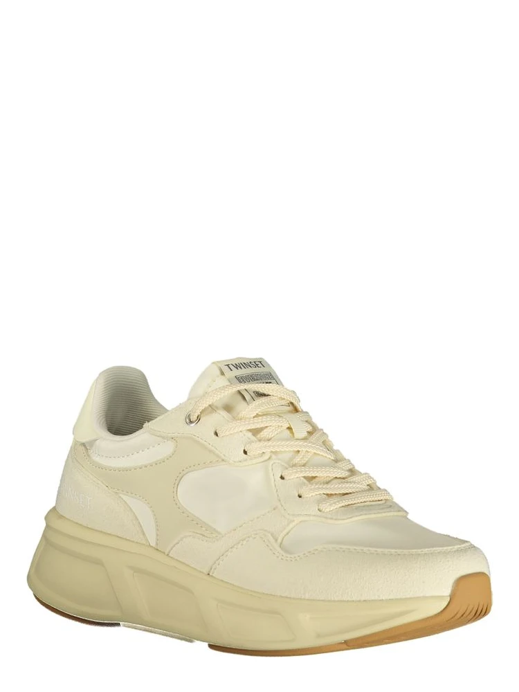 Beige Polyurethane Women Sneaker alternative