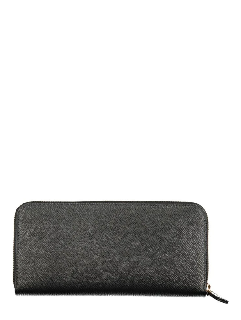 Nero Poliuretano Women Wallet