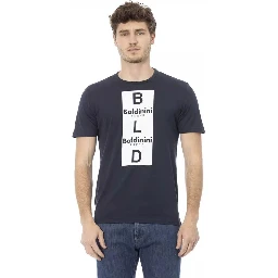 Blue Cotton T-Shirt