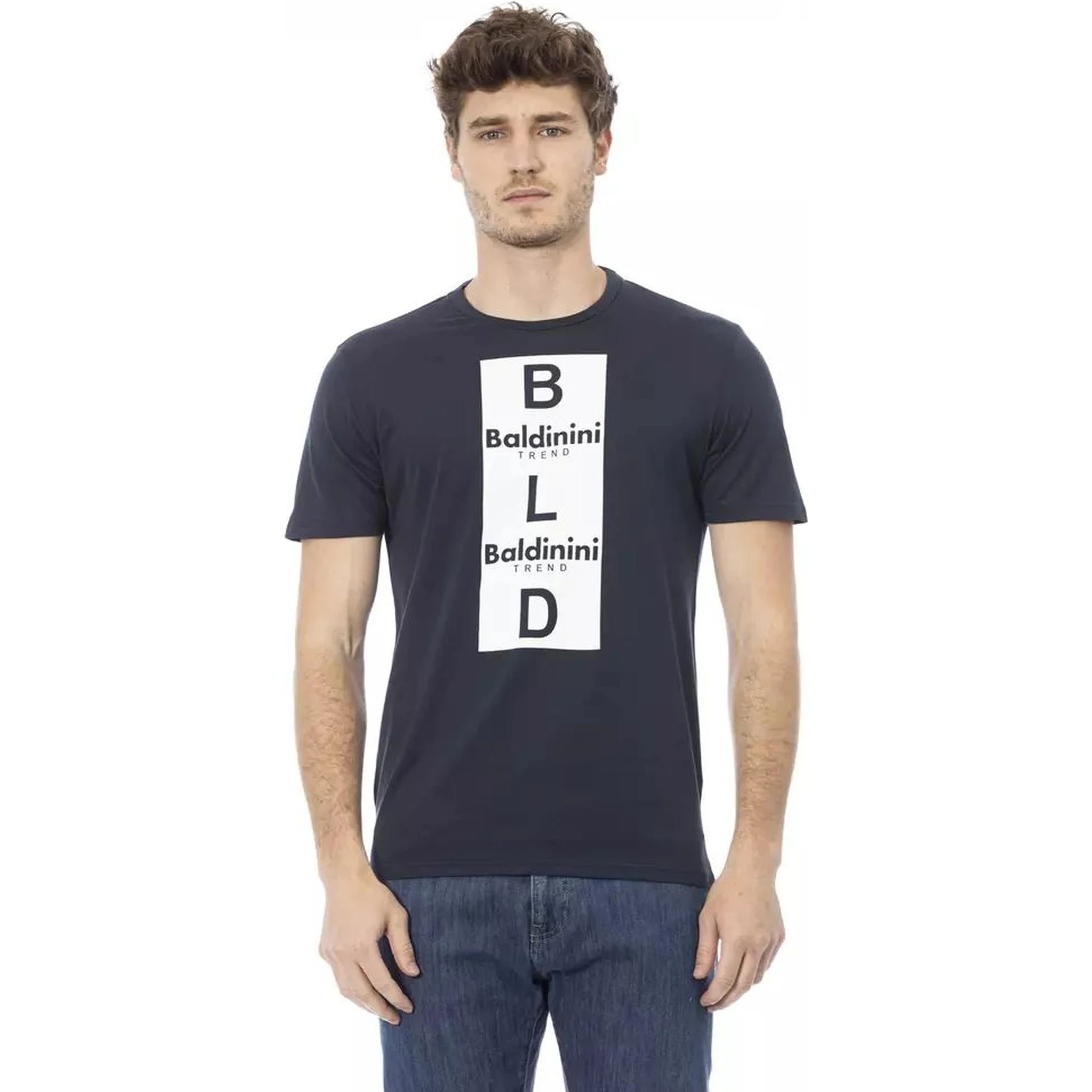 Blue Cotton T-Shirt