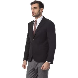 Black Wool Blazer