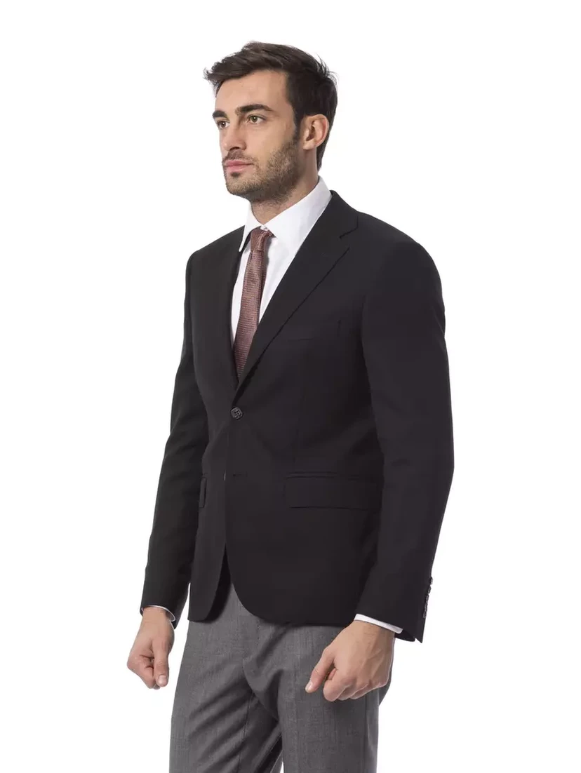 Black Wool Blazer