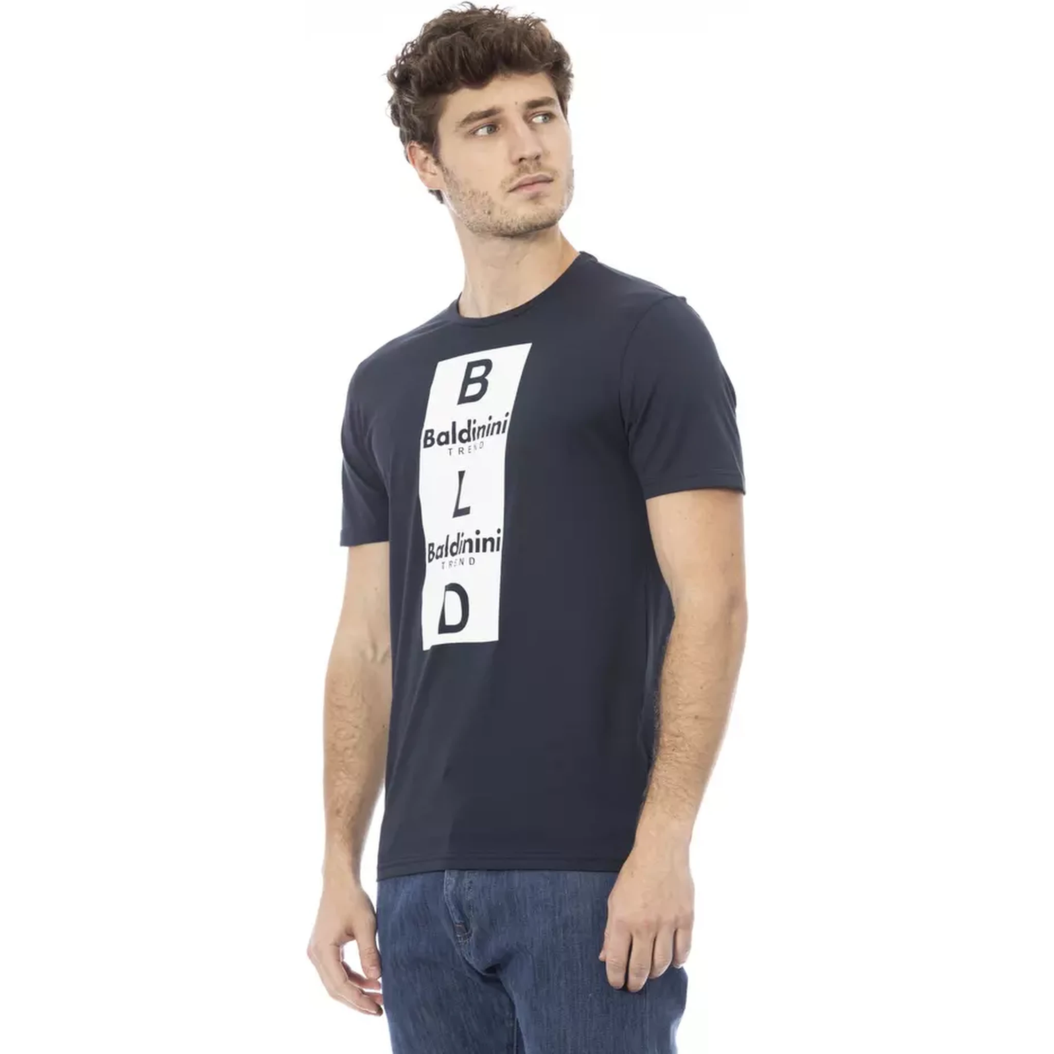 Blue Cotton T-Shirt