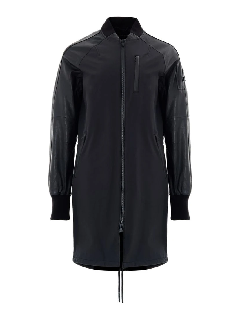 Black Cotton Parka