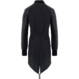 Black Cotton Parka