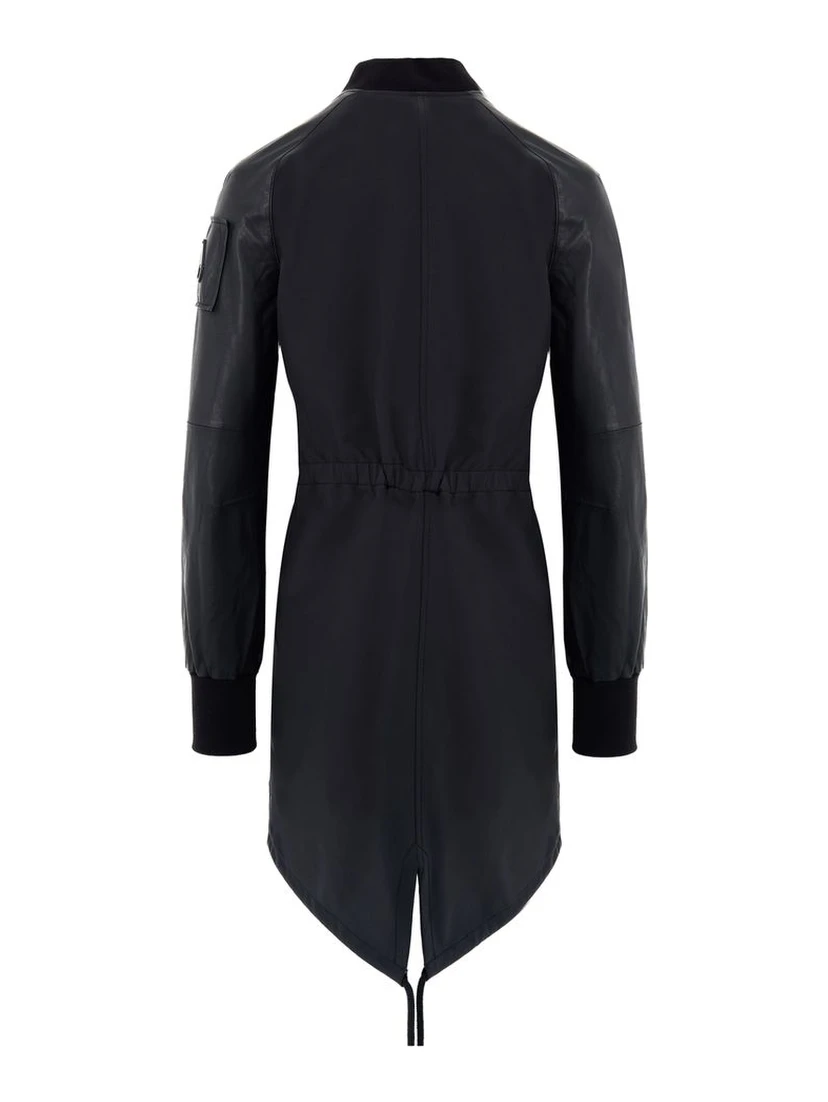 Black Cotton Parka