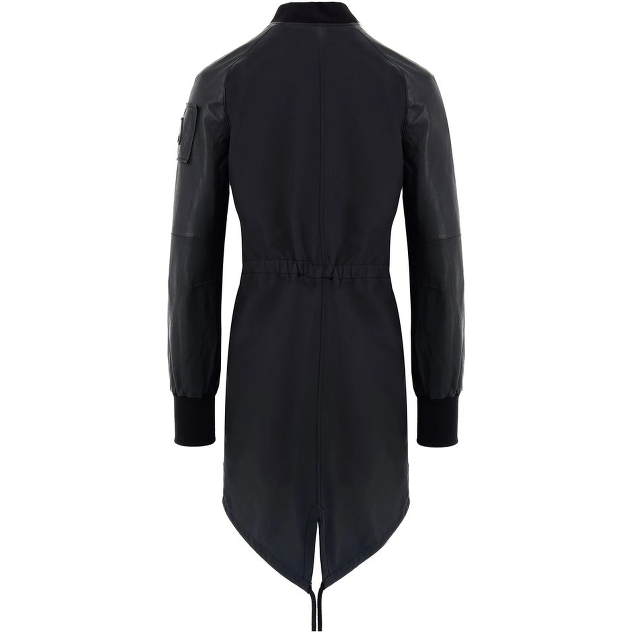 Black Cotton Parka