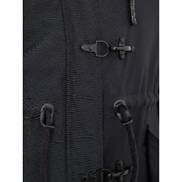 Blue Nylon Parka