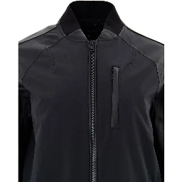 Black Cotton Parka