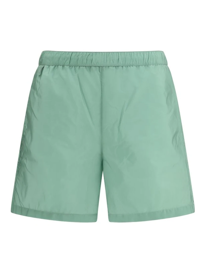 Bicolor Recycled Polyamide Shorts