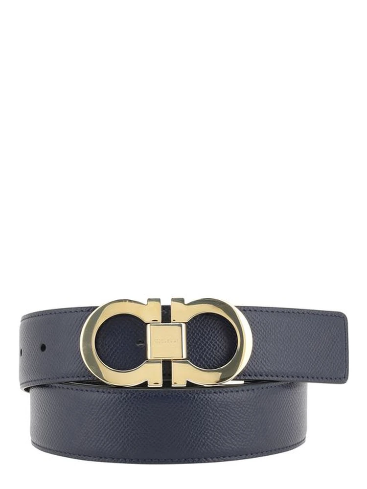 Blue Calf Leather Bos Taurus Regular Belt