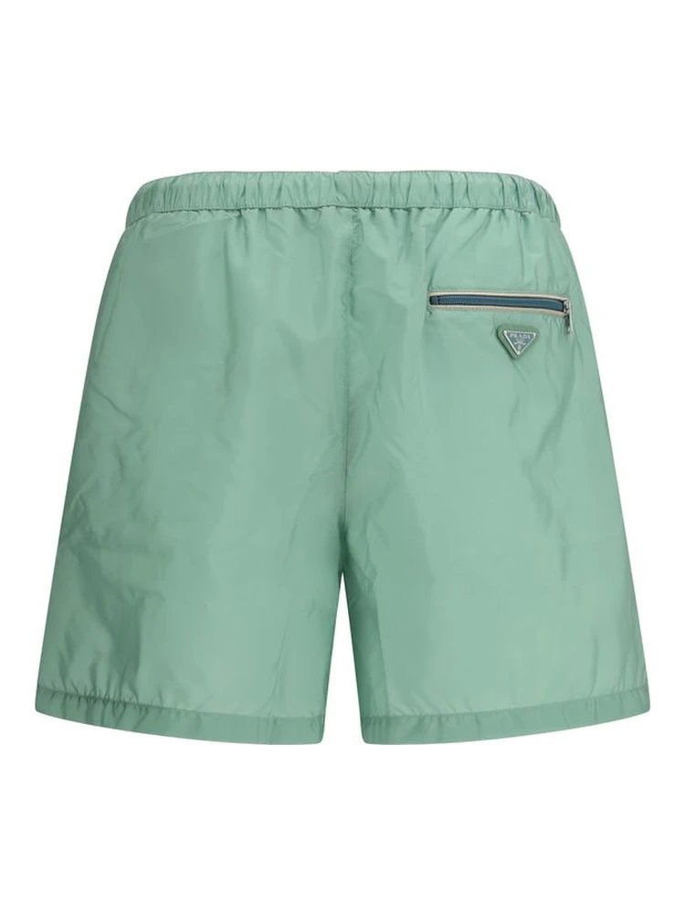 Bicolor Recycled Polyamide Shorts alternative