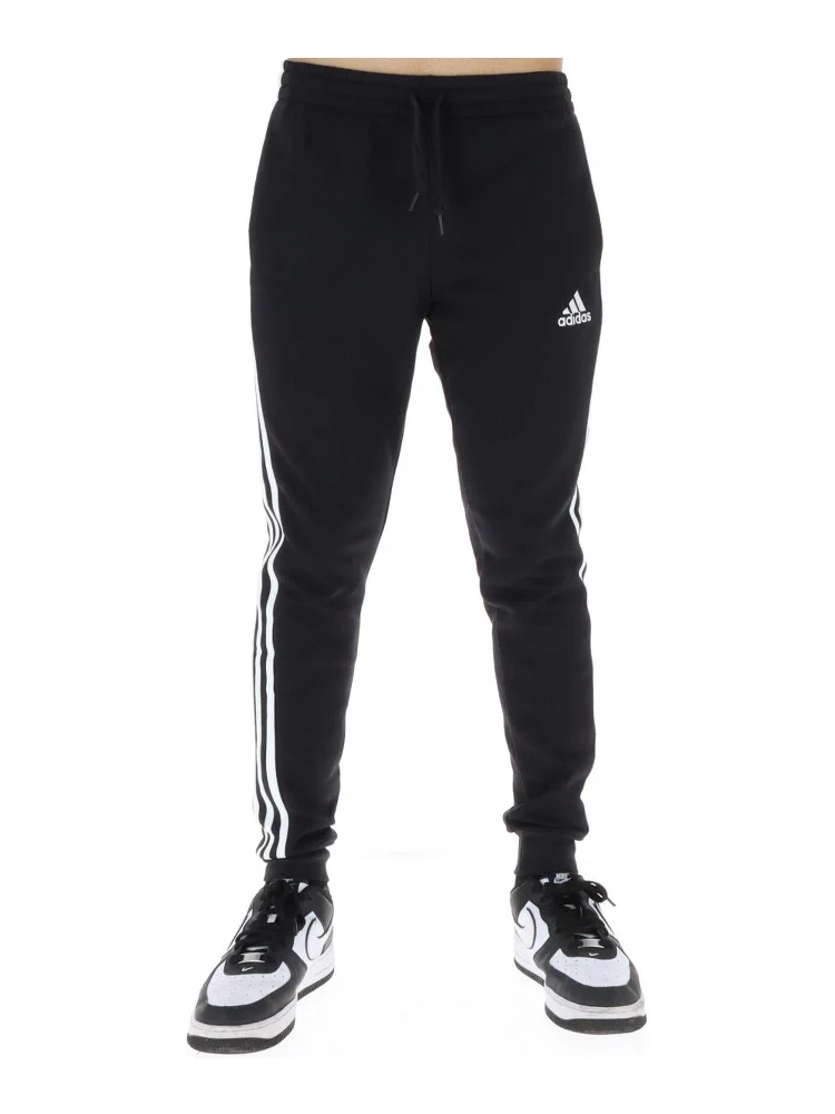 Black Cotton Athletic Pants