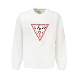 White Cotton Men's Sweater