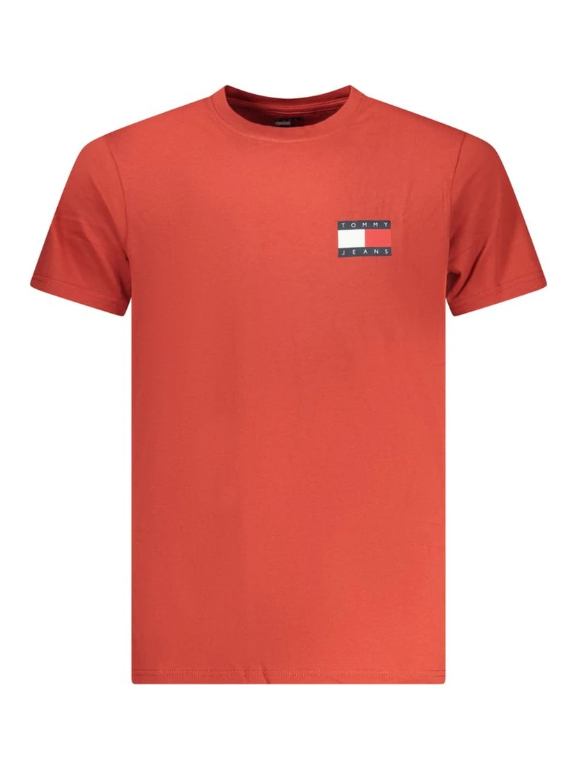 Red Cotton Men Shirt