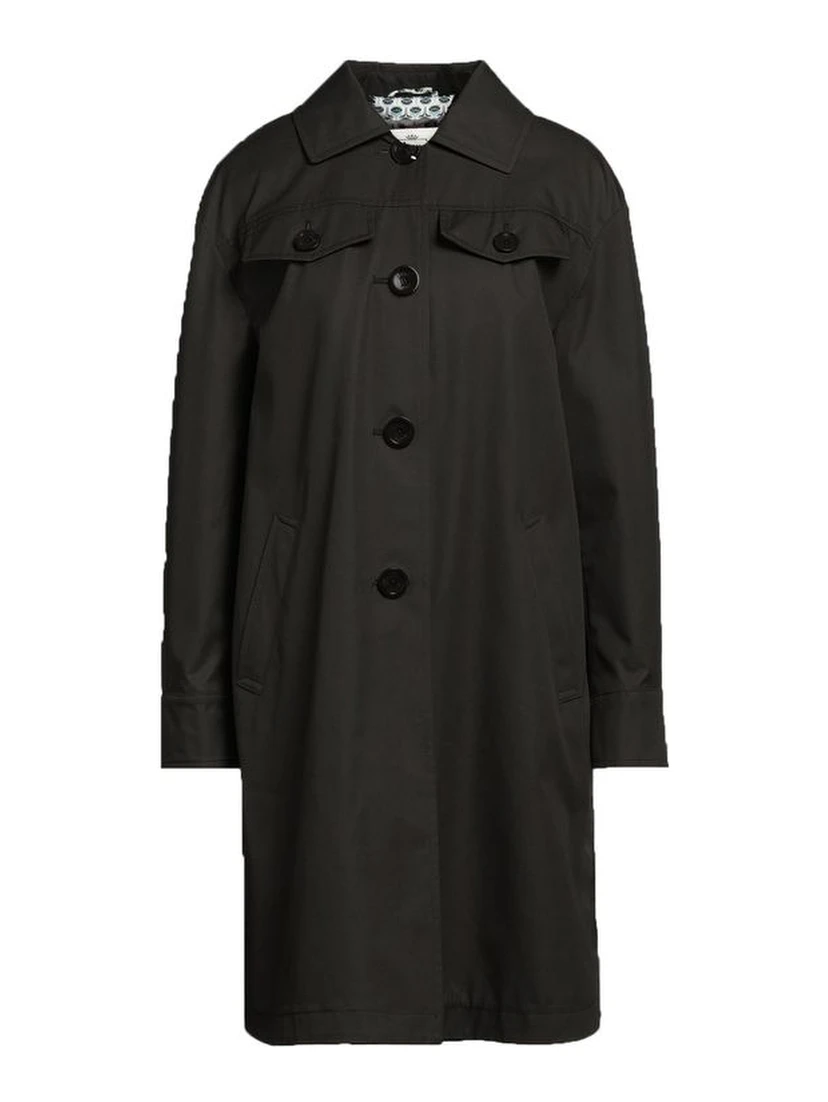 Black Cotton Parka