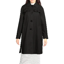 Black Cotton Parka