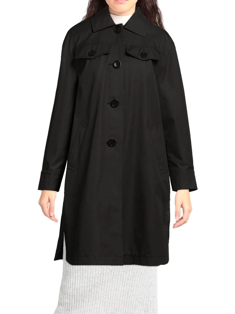 Black Cotton Parka alternative