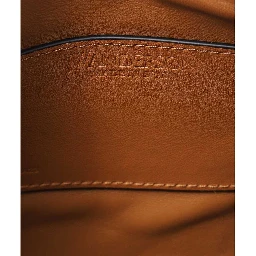 Brown Canvas Shoulder Bag