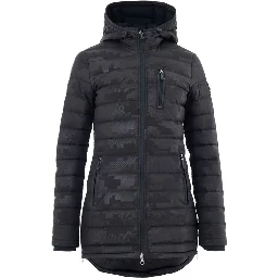 Black Nylon Coat