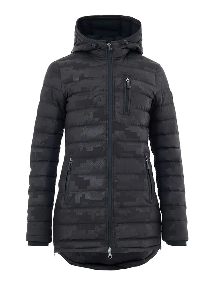 Black Nylon Coat