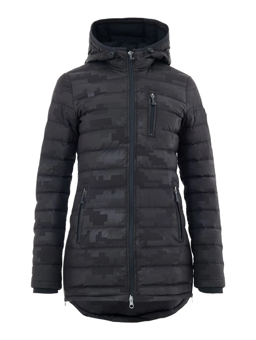 Black Nylon Coat