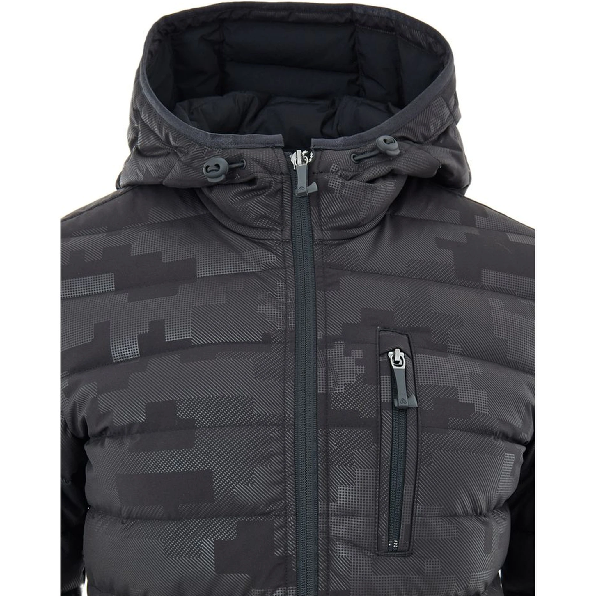 Black Nylon Coat