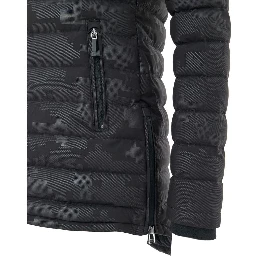 Black Nylon Coat