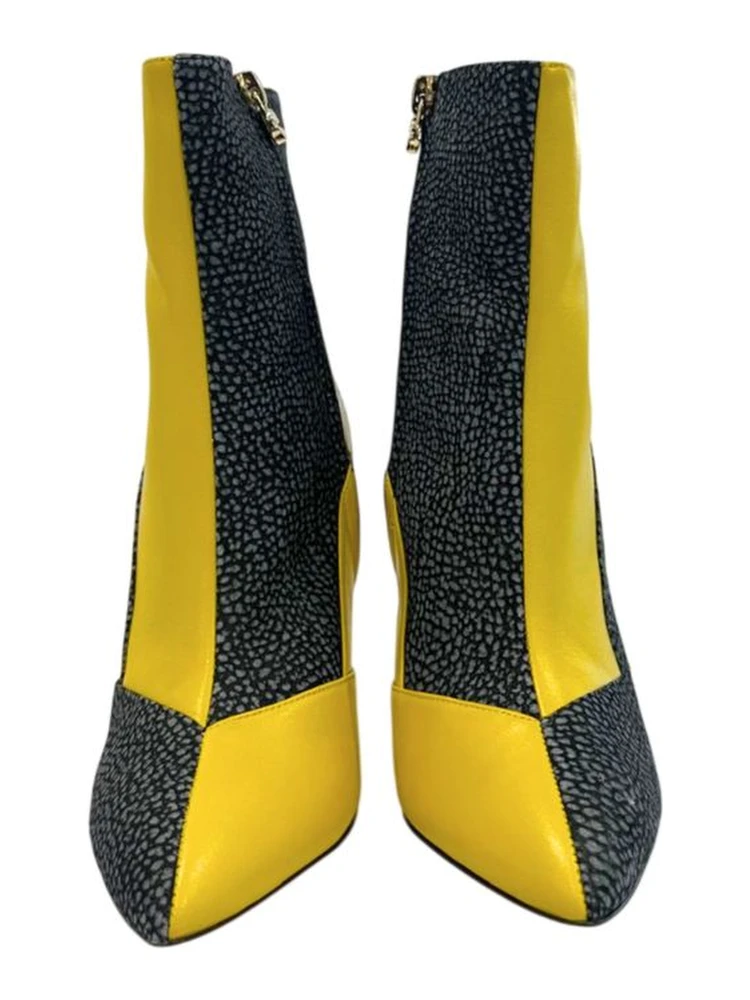 Yellow Genuine Leather Women Boot alternative