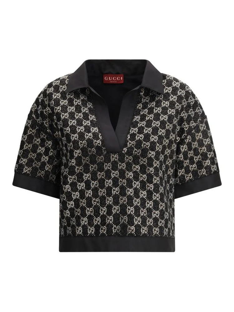 Black Viscose Top