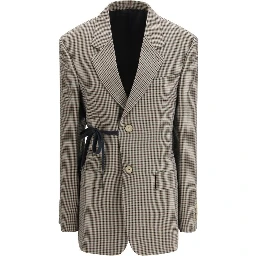 Multicolor Lyocell Coat